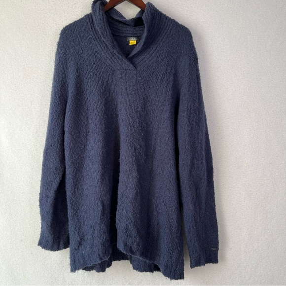 Cabela's Sweaters Cabelas Wool Blend Relaxed Fit Knit Mens Blue